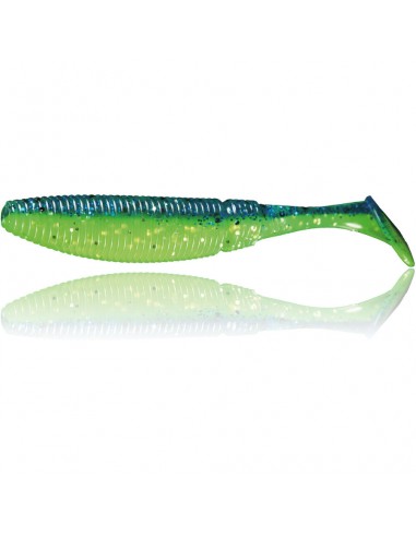 Shad Nomura Rolling,  Blue Green Chart, 10cm, 9g, 10buc/plic