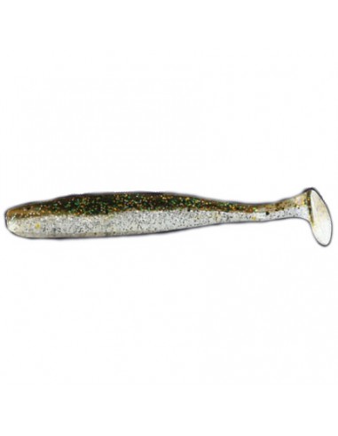 Shad Nomura Rocket, Silver Black Gold Back, 7.5cm, 2.2g, 8buc/plic