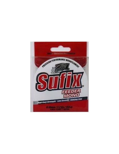 Fir Monofilament Sufix Feeder Mono, Burgundy, 300m