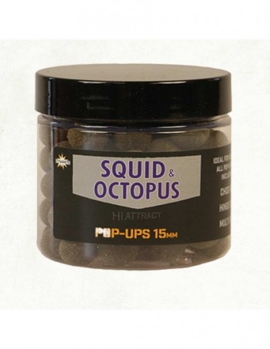 Boilies Dynamite Baits Squid si Octopus Pop-Ups, 15mm