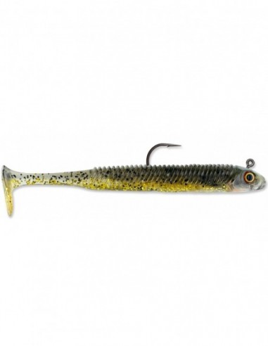 Naluca Shad Storm Searchbait Minnow Weedless, Culoare GD-14WJ, 11cm, 18g