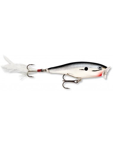 Vobler Rapala Skitter Pop SP07 Floating, Chrome, 7cm, 7g