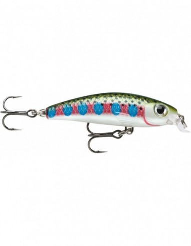 Vobler Rapala Ultra Light Minnow ULM04 Sinking, Rainbow Trout, 4cm, 3g