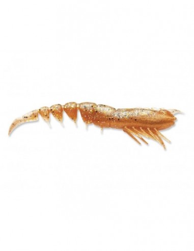 Naluca 360GT Coastal Shrimp, Culoare New Penny (NP), 8cm, 1.7g, 1 naluca armata + 3 corpuri