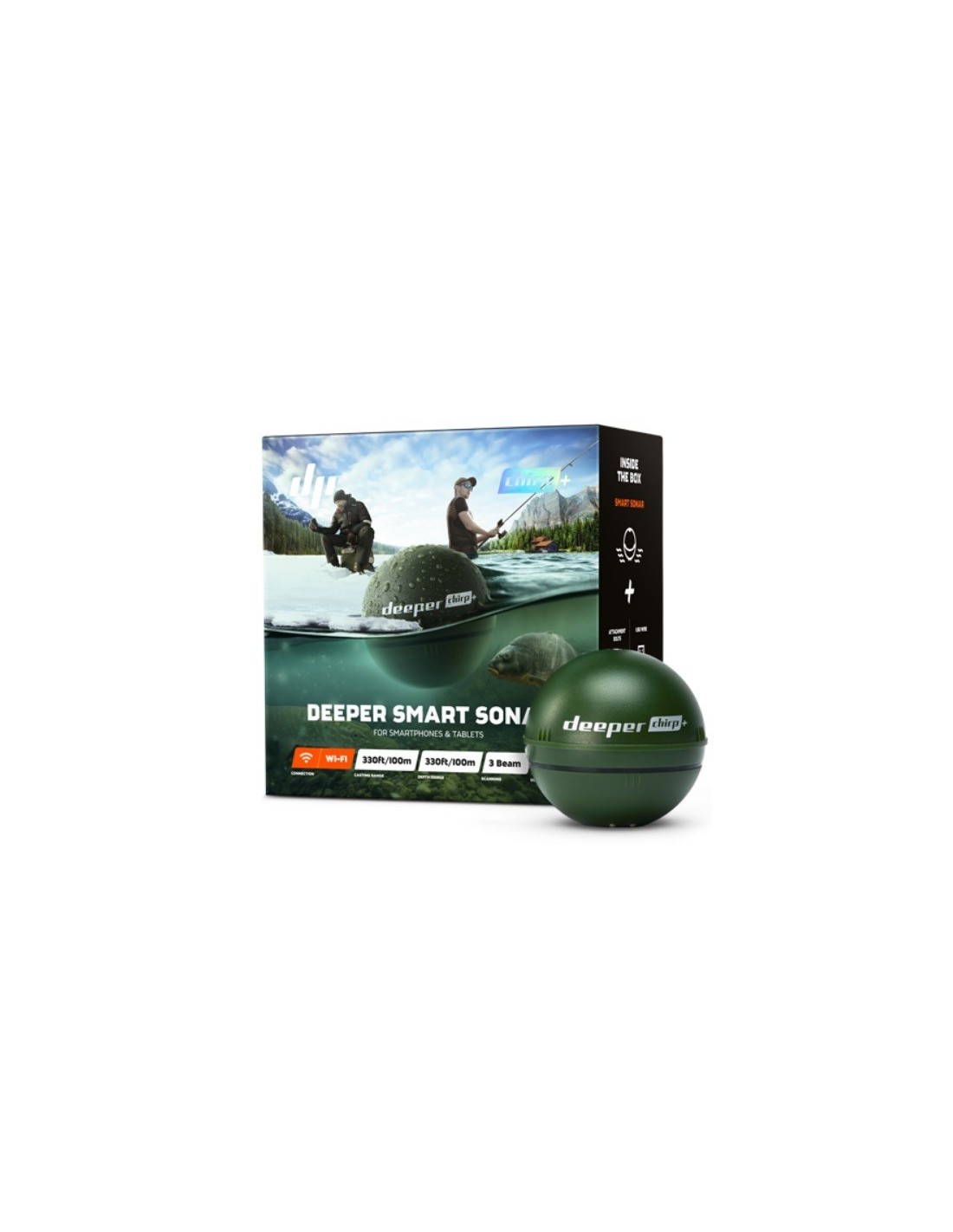 Sondeur Deeper Smart Sonar Chirp + – Shop.rodmaps