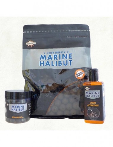 Boilies Fiert Dynamite Baits Marine Halibut Sea Salt, 15mm-20mm, 1.8kg