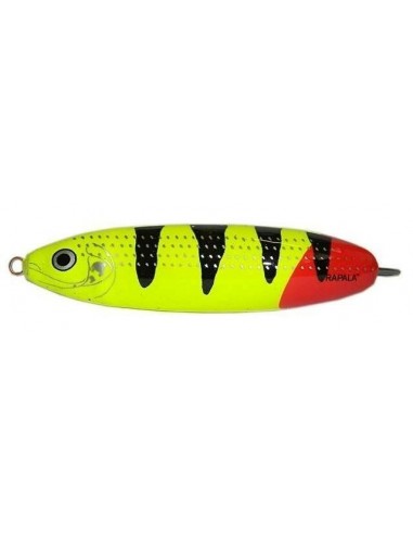 Lingurita Oscilanta Antibradis Rapala Minnow Spoon, Culoare FYRT, 8cm, 22g