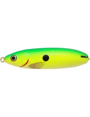 Lingurita Oscilanta Rapala Rattlin' Minnow Spoon, Culoare GSU, 8cm, 16g