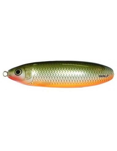 Lingurita Oscilanta Antibradis Rapala Minnow Spoon, Culoare RFSH, 10cm, 32g