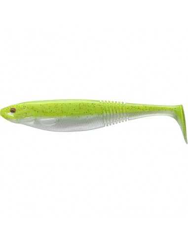 Shad Daiwa Prorex Duckfin, Culoare Chartreuse Pearl, 7.5cm, 7buc/plic