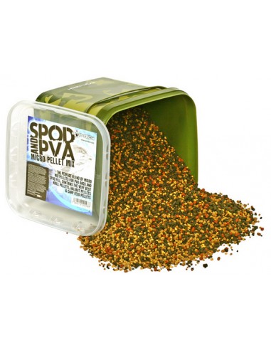 Pelete Bait-Tech Spod and PVA Micro Pellet Mix Camo Bucket, 3kg