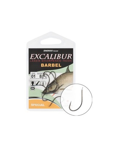 Carlige Excalibur Barbel Special, 8buc/plic