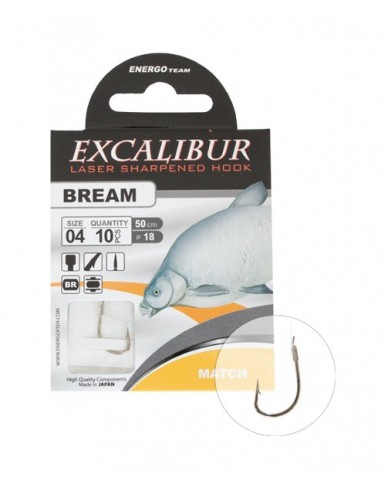 Carlige legate Excalibur Bream Match, 10buc/plic