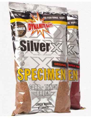 Nada Groundbait Dynamite Baits Silver X Specimen Original, 1kg