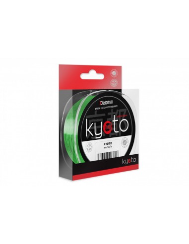 Fir Monofilament Delphin Kyoto, Verde Fluo, 50m