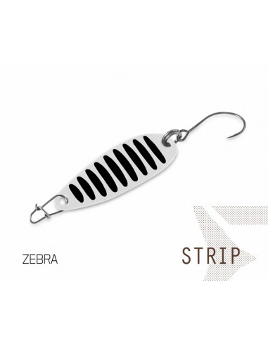 Lingurita Oscilanta Delphin Strip, Culoare Zebra, 3.2cm, 2g