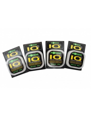 Fir Fluorocarbon Korda IQ2 Extra Soft, 20m