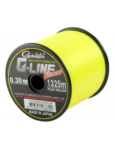 Fir Monofilament Gamakatsu G-Line, Yellow, 770m-1820m