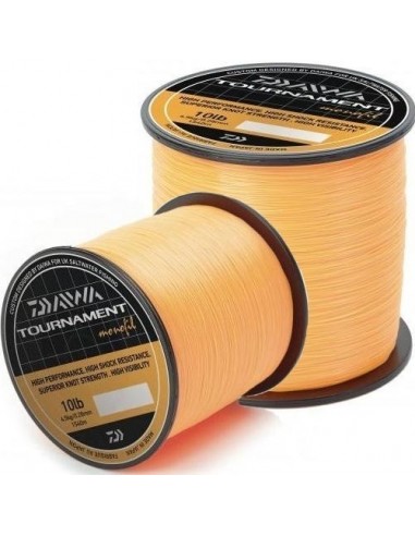 Fir Monofilament Daiwa Tournament, Fluo Orange, 740m-1540m