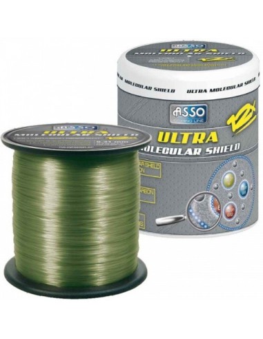 Fir Monofilament Asso Ultra Molecular Shield, Dark Green, 1200m