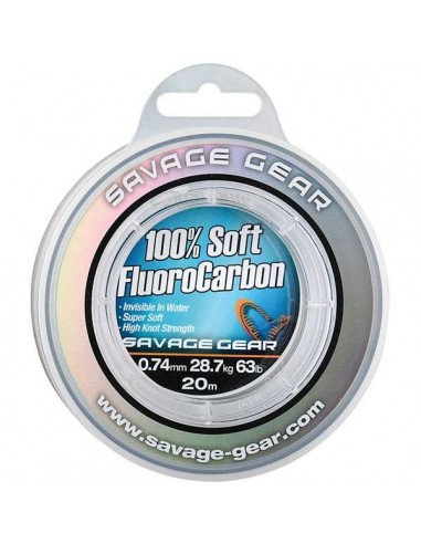 Fir Fluorocarbon Savage Gear Soft, 20m-50m