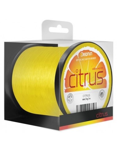 Fir Monofilament Delphin Citrus, Galben, 600m