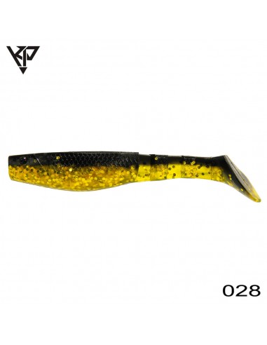 Shad KP Baits Original Shad, Culoare 028, 7.5cm, 5buc/plic