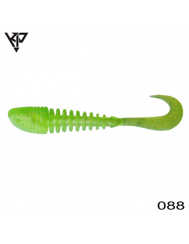 Grub KP Baits Skeleton Grub, Culoare 088, 10cm, 5buc/plic