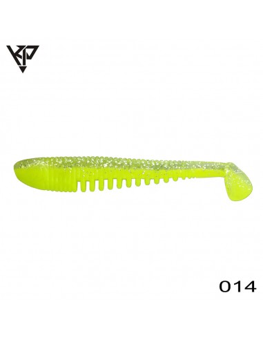 Shad KP Baits Skeleton Shad, Culoare 014, 7.5cm, 5buc/plic