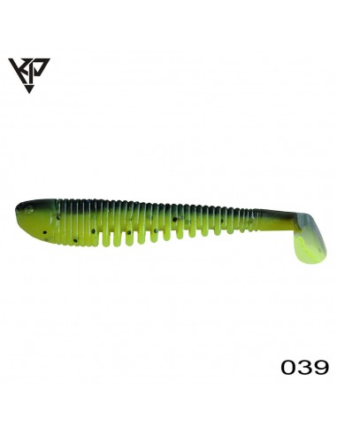 Shad KP Baits Skeleton Shad, Culoare 039, 7.5cm, 5buc/plic