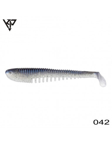 Shad KP Baits Skeleton Shad, Culoare 042, 7.5cm, 5buc/plic