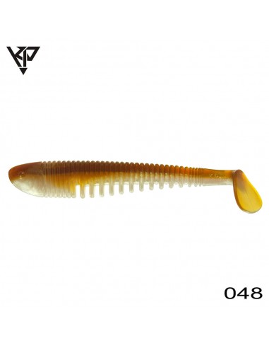 Shad KP Baits Skeleton Shad, Culoare 048, 7.5cm, 5buc/plic