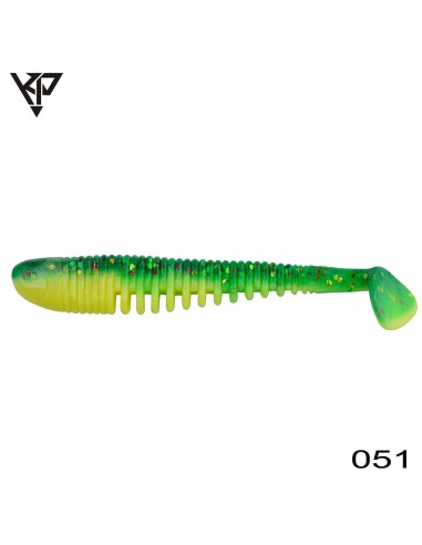 Shad KP Baits Skeleton Shad, Culoare 051, 7.5cm, 5buc/plic