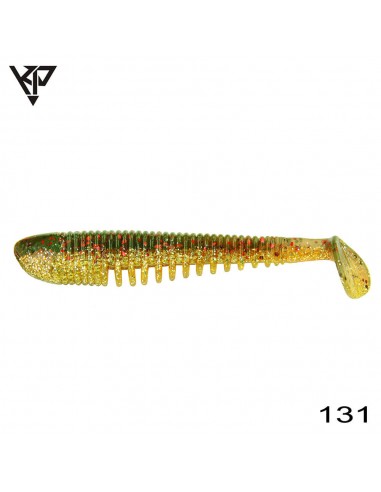 Shad KP Baits Skeleton Shad, Culoare 131, 7.5cm, 5buc/plic