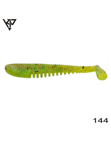 Shad KP Baits Skeleton Shad, Culoare 144, 7.5cm, 5buc/plic