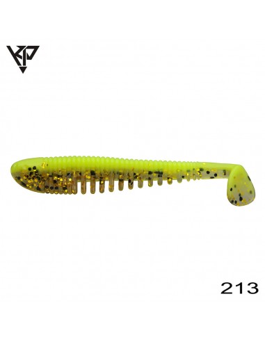 Shad KP Baits Skeleton Shad, Culoare 213, 7.5cm, 5buc/plic