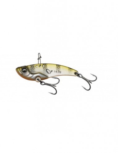 Naluca Cicada Savage Gear Vib Blade Olive Silver Stripes, 5.5cm, 14.5g