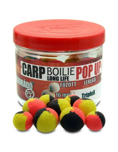 Boilies Haldorado Carp Boilie Long Life Pop-Up, TripleX, 16-20mm, 40g