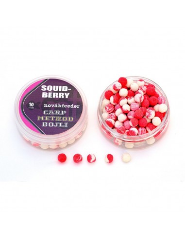 Wafters Novak Carp Method Boilie, Squid-Berry, 10mm, 30gr