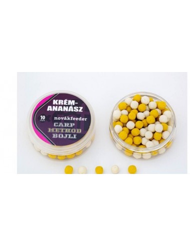 Wafters Novak Carp Method Boilie, Ananas-Cream, 10mm, 30gr