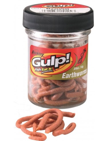 Grub Berkley Gulp Earthworm, 10cm, 15buc/plic