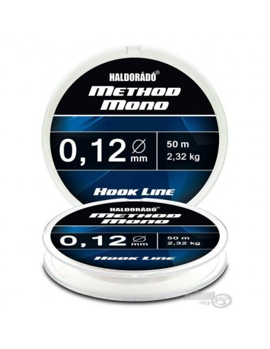 Fir Monofilament Haldorado Method Mono Hook Line, 50m