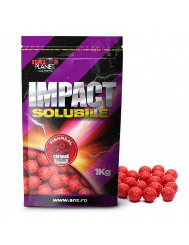 Boilies Solubil Senzor Planet, Capsuna, 20mm, 1kg