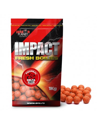 Boilies Senzor Impact Fresh Boilies Delta, 20mm, 1kg