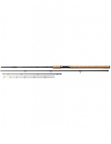 Lanseta Daiwa Black Widow Feeder, 3.30m, 100g, 3+2buc