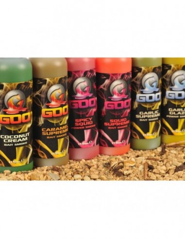 Atractant Korda GOO Bait Smoke, Bait Smoke Garlic Supreme, 115ml