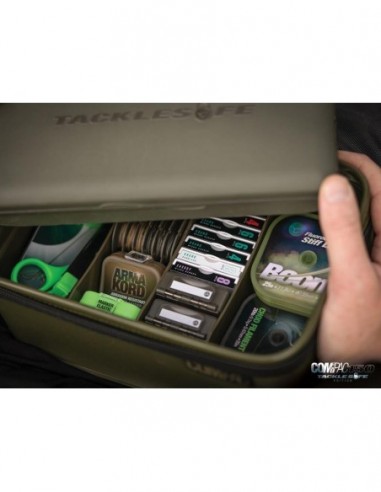 Borseta Semi-Rigida pentru Accesorii Korda Compac 150 Tackle Safe Edition + Tava Interna Rigida, 26x16x11cm