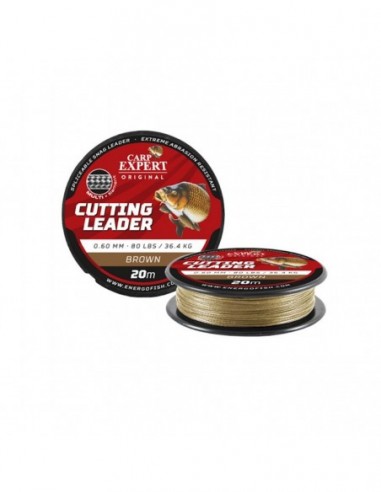 Fir Textil Carp Expert Cutting Leader, 0.60mm, 36.4kg, 20m