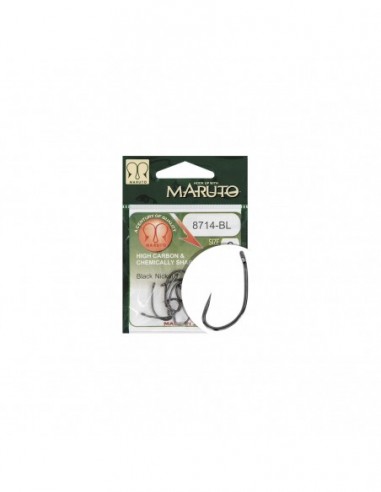 Carlige Crap Maruto Barbless Fara Spin 8714BL BN 10buc