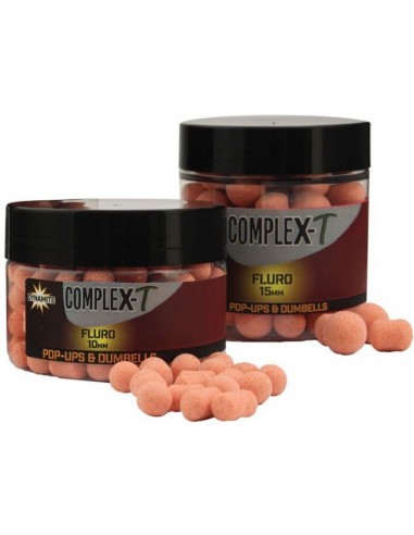 Boilies and Dumbells Dynamite Baits Complex-T Fluoro Pop-Ups